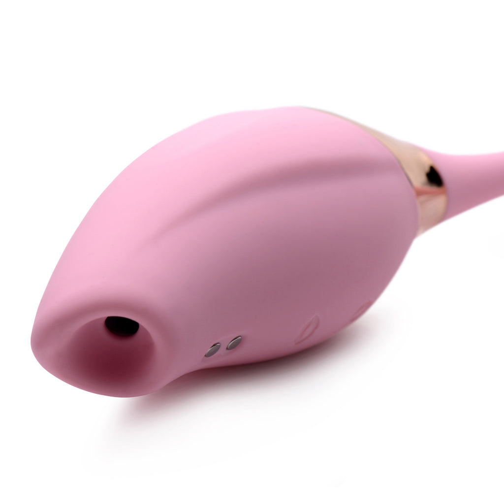Shegasm 8x Tandem Plus Suction Clitoral Stimulator & Vibrating Egg