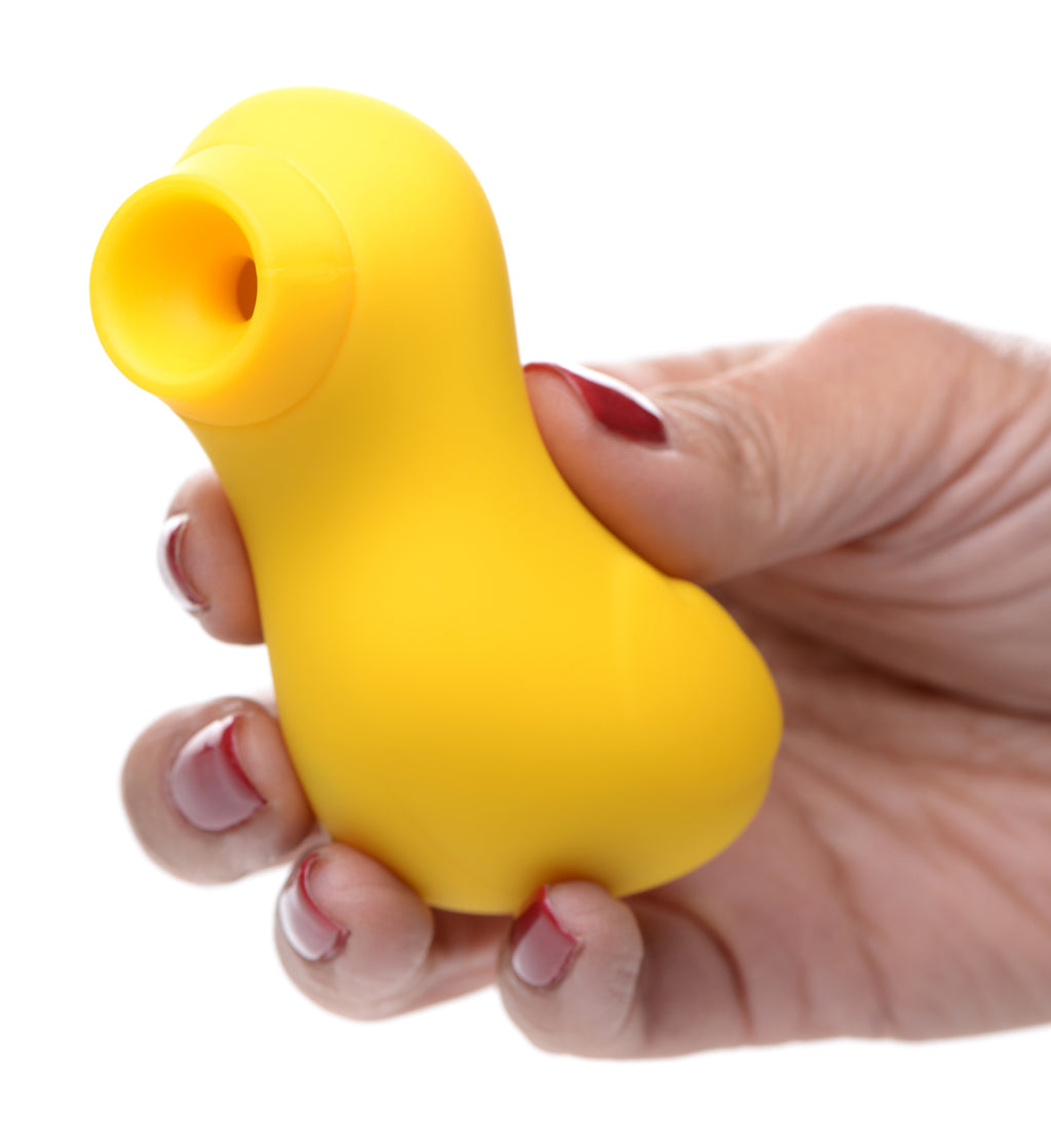 Shegasm Sucky Ducky 7x Clitoral Stimulator-Yellow