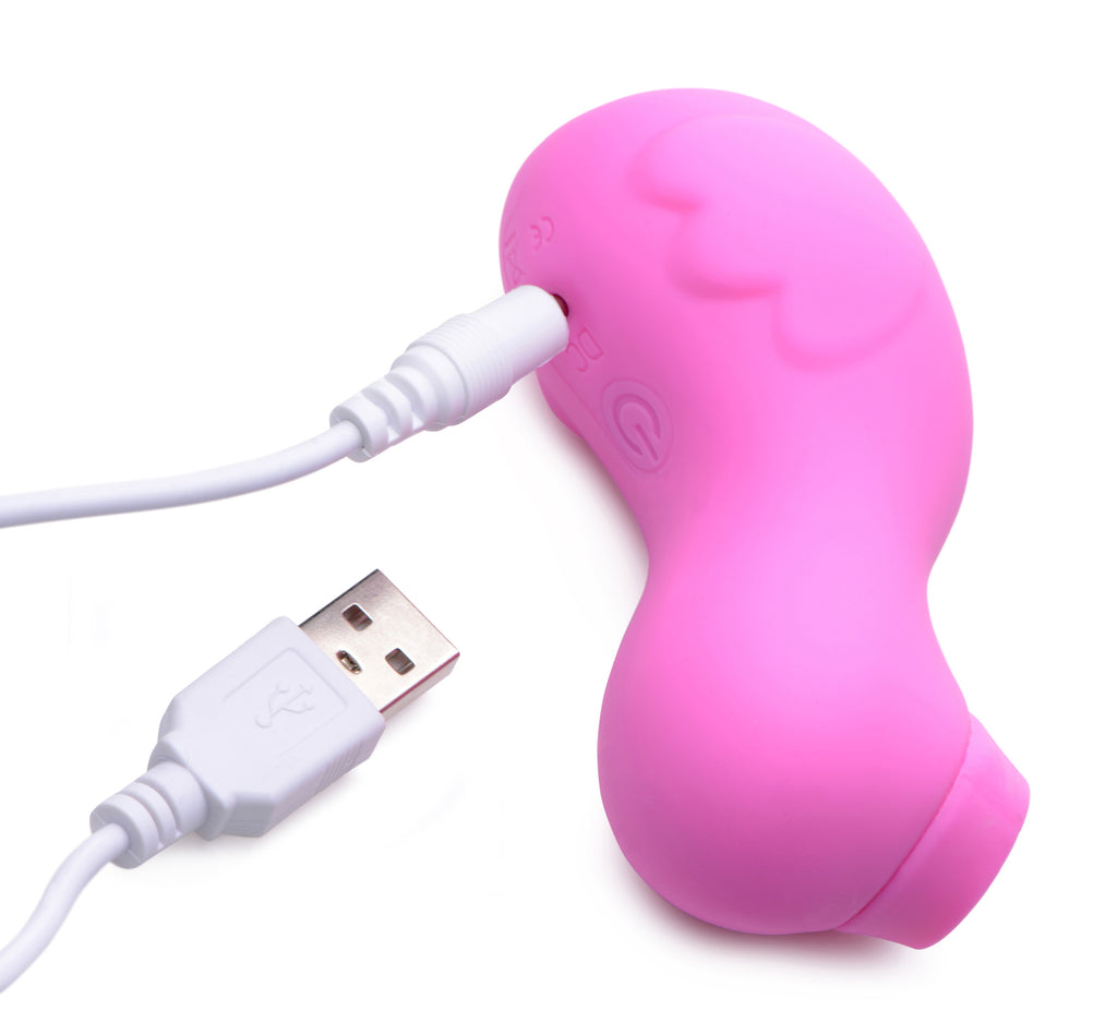 Shegasm Sucky Ducky 7x Clitoral Stimulator-Pink