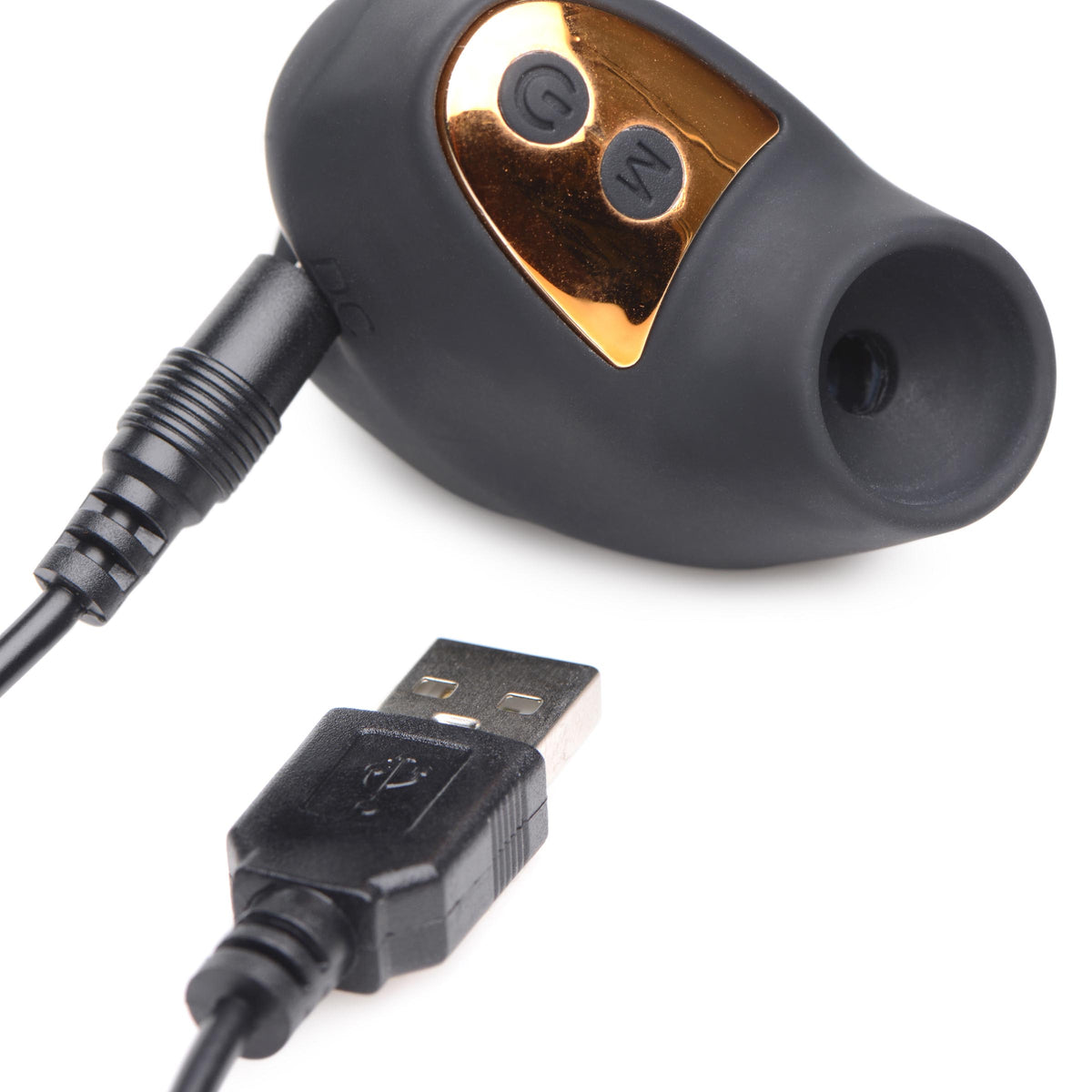 Shegasm Mini 12X Mini Silicone Clit Stimulator-Black