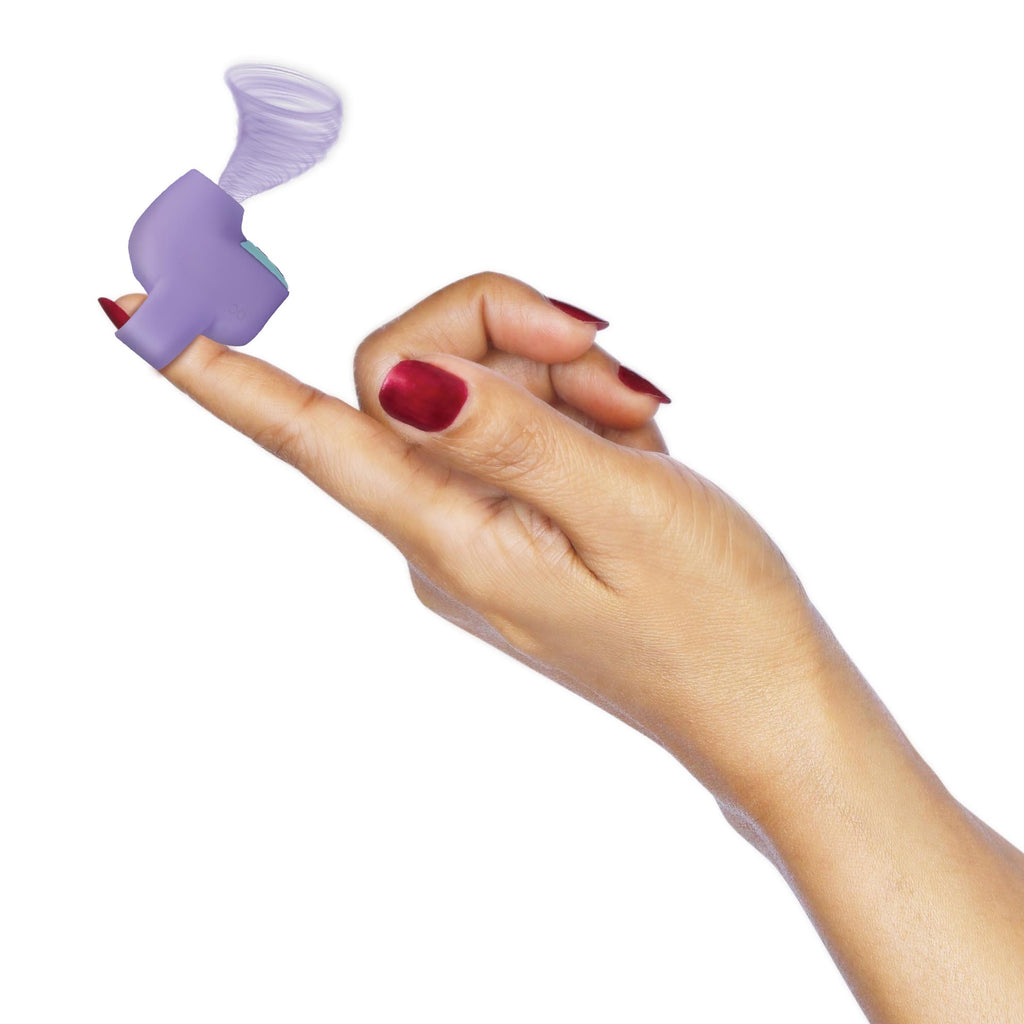 Shegasm Mini 12X Mini Silicone Clit Stimulator-Purple