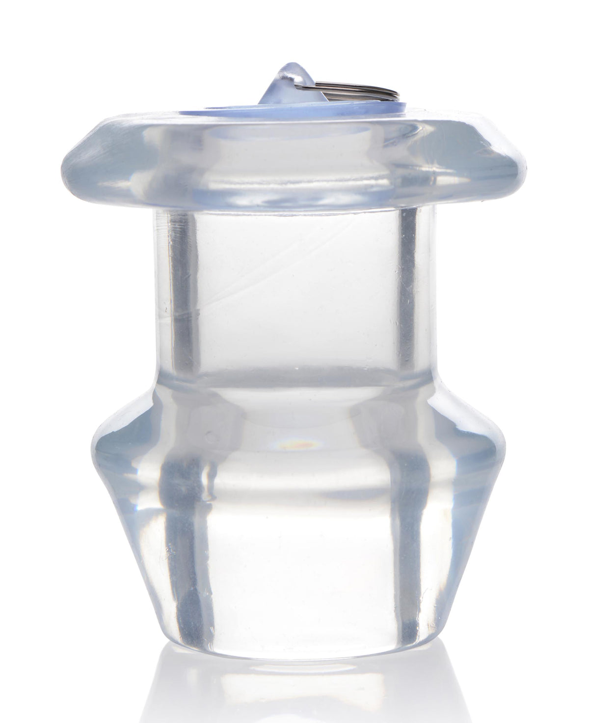 Ass Bung Clear Hollow Anal Dilator with Plug - XL
