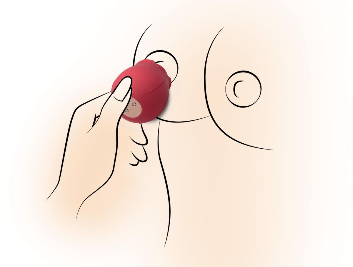 Inmi Bloomgasm Wild Rose 10x Clitoral Stimulator