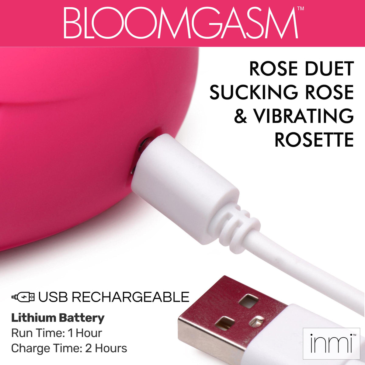 Bloomgasm Silicone 15x Sucking & Vibrating Rose