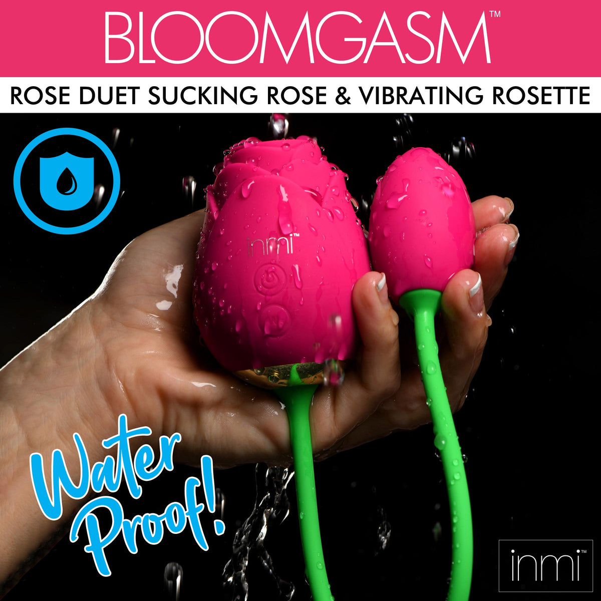 Bloomgasm Silicone 15x Sucking & Vibrating Rose