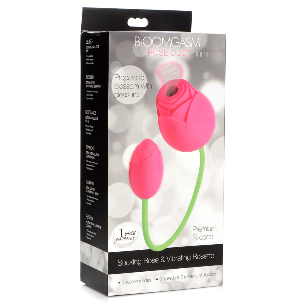 Bloomgasm Silicone 15x Sucking & Vibrating Rose