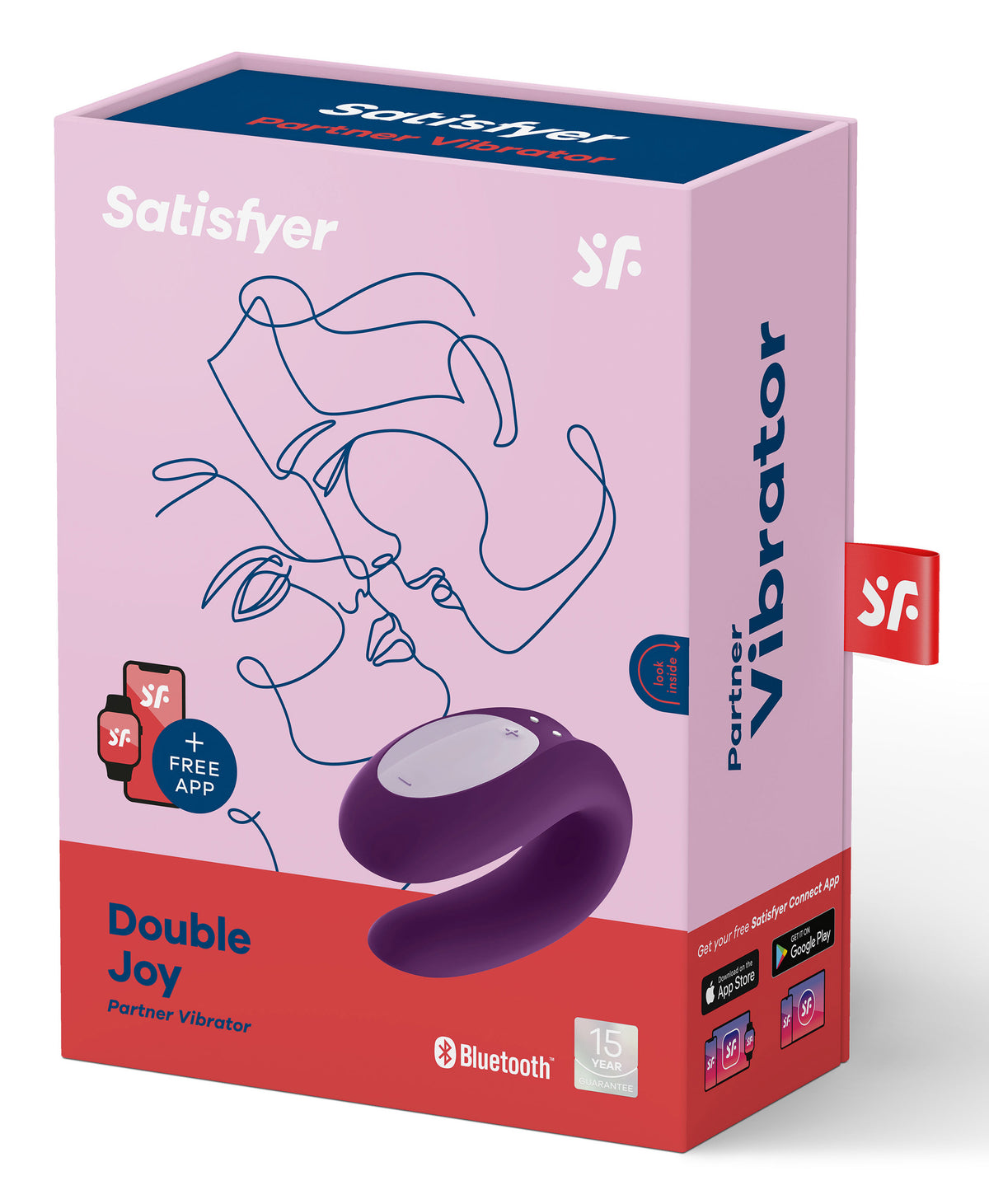 Satisfyer Double Joy Violet