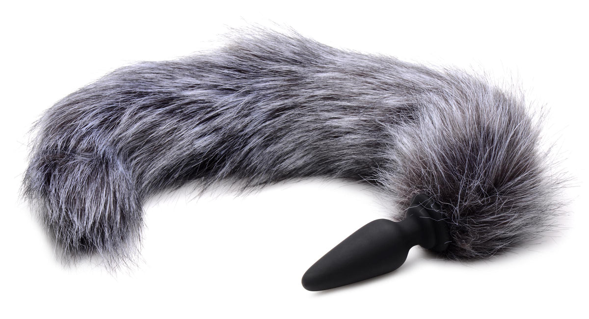 Tailz Silicone Anal Plug & 3 Interchangeable Tails