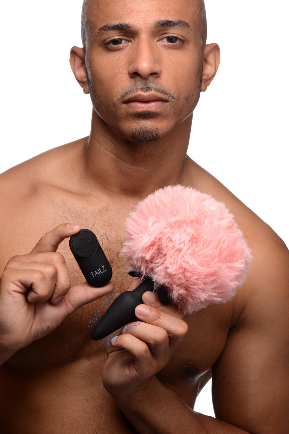 Tailz Vibrating Anal Plug & 3 Tails with Remote Control