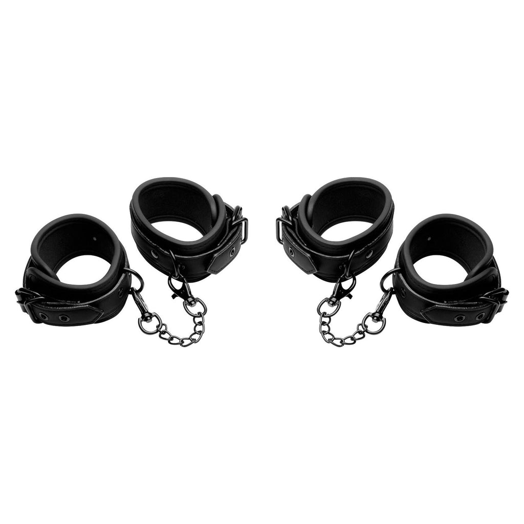 Kinky Comfort Wrist and Ankle Cuff Set