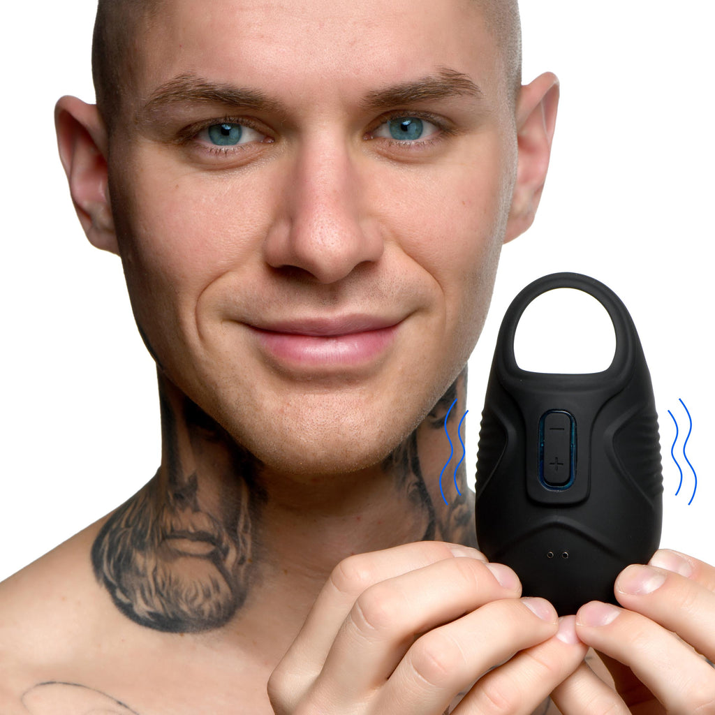 Trinity Men 7x Vibrating Silicone Ball Sack
