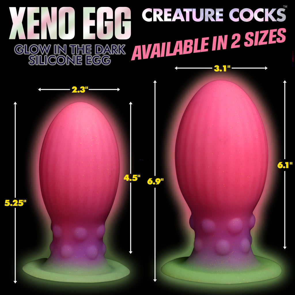 Creature Cocks LG Xeno Egg Glow in the Dark