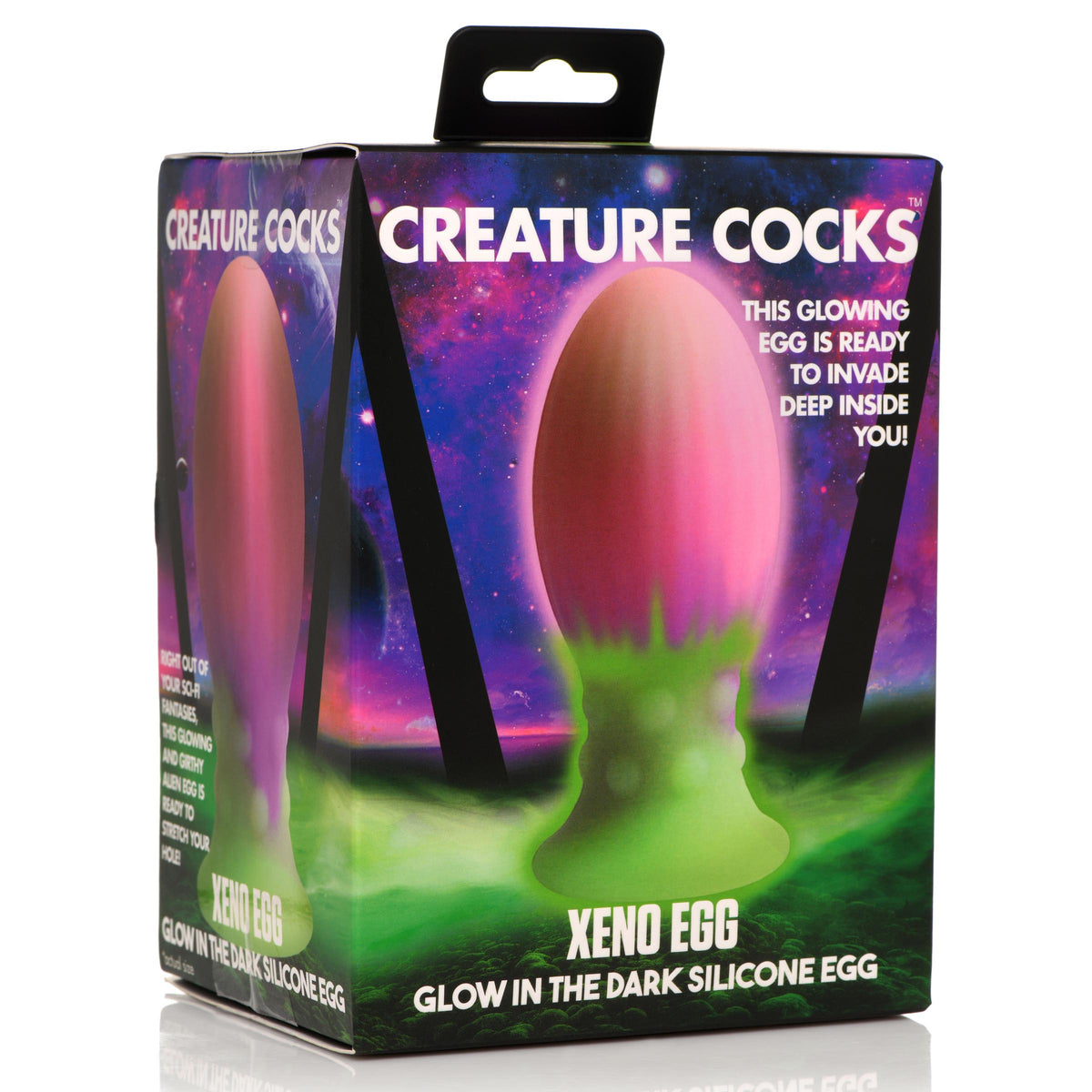 Creature Cocks LG Xeno Egg Glow in the Dark