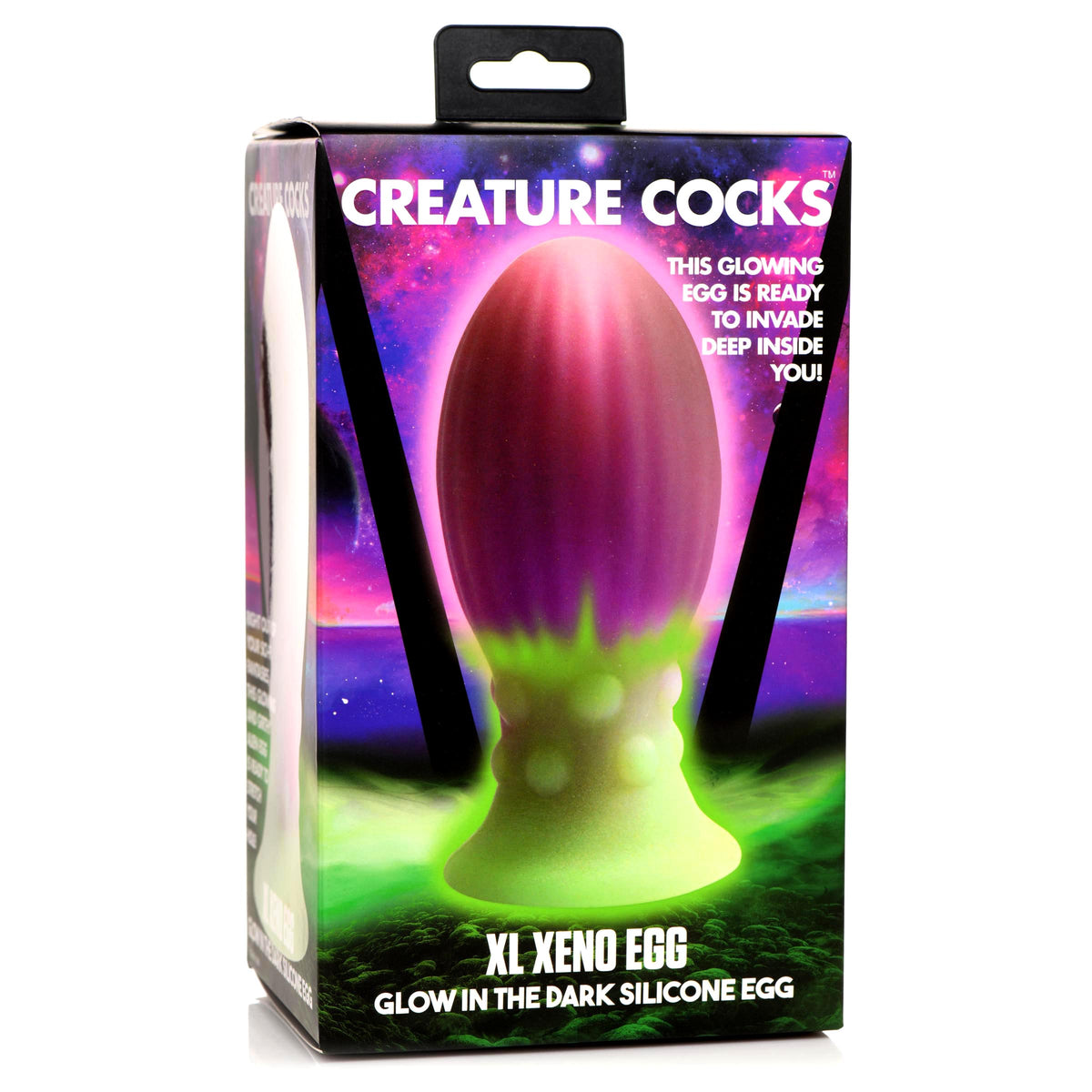 Creature Cocks XL Xeno Egg Glow In The Dark
