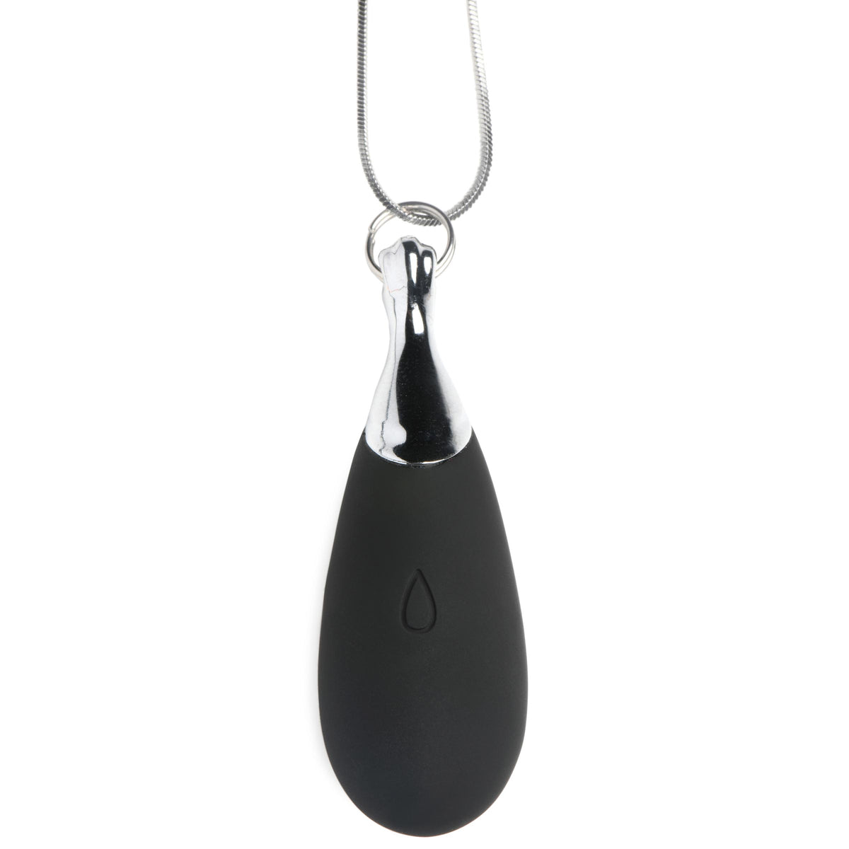 Charmed Vibrating Silicone Teardrop Necklace