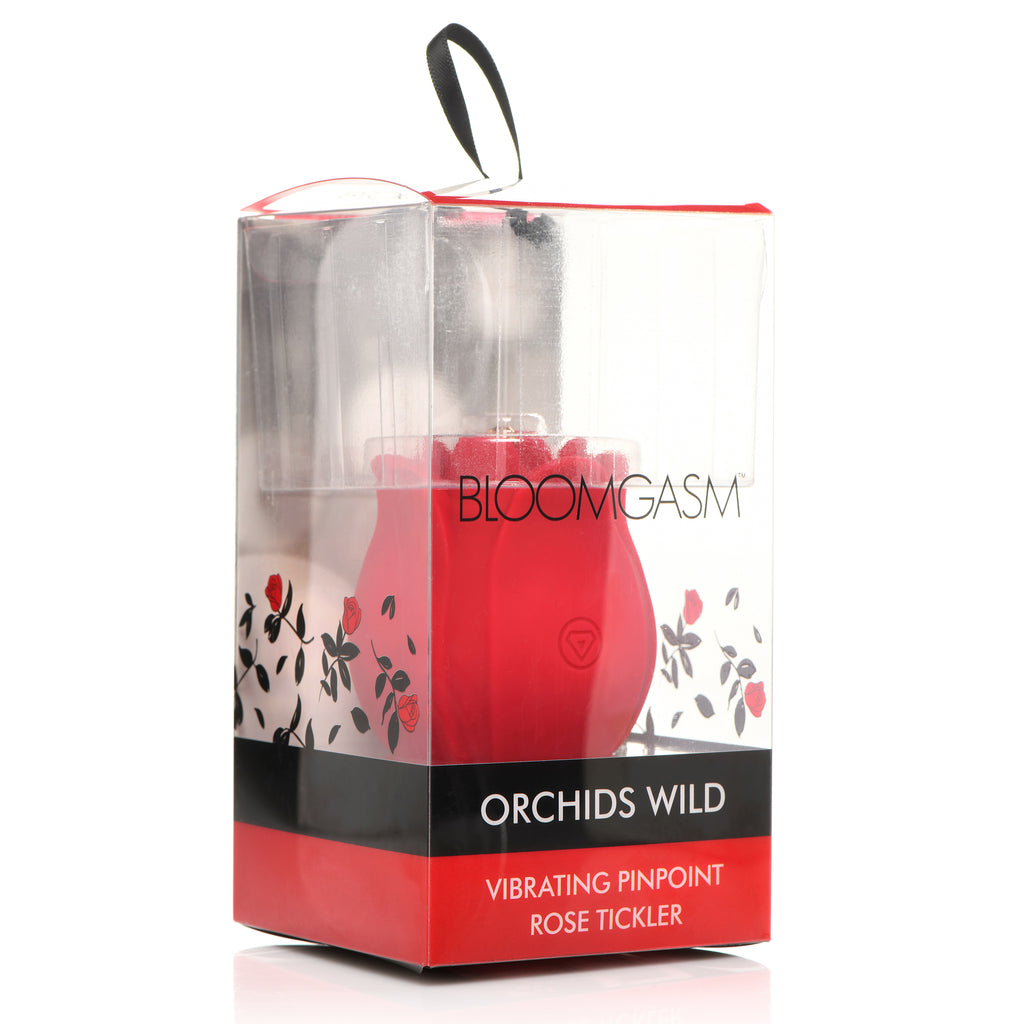 Bloomgasm Orchids Wild Vibrating Rose Tickler