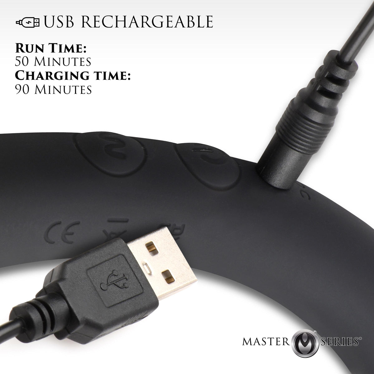 Master Series 10X Vibra-Crescent-Black