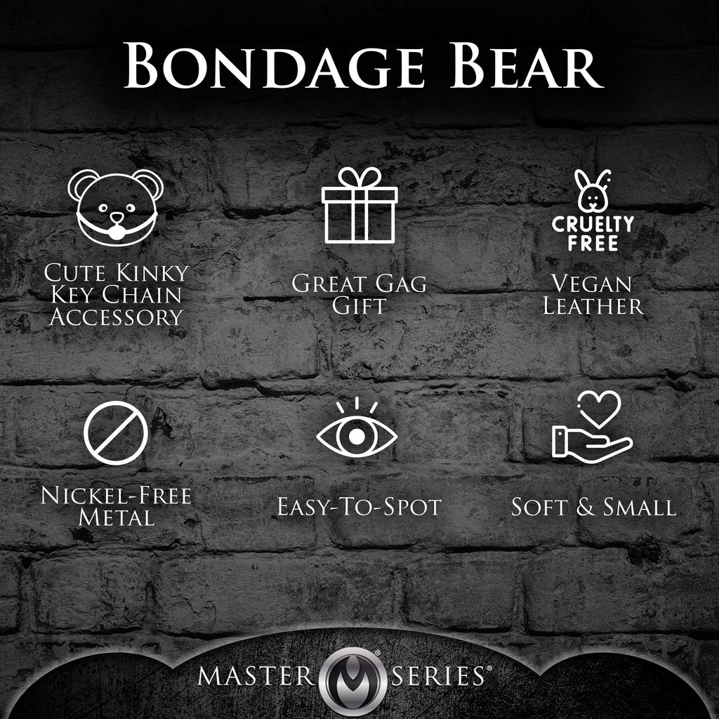Master Series Teddy Bear Keychain-Bound