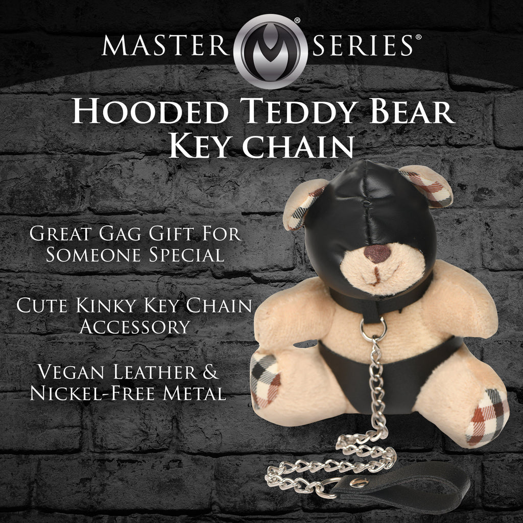 Master Series Teddy Bear Keychain-Hooded