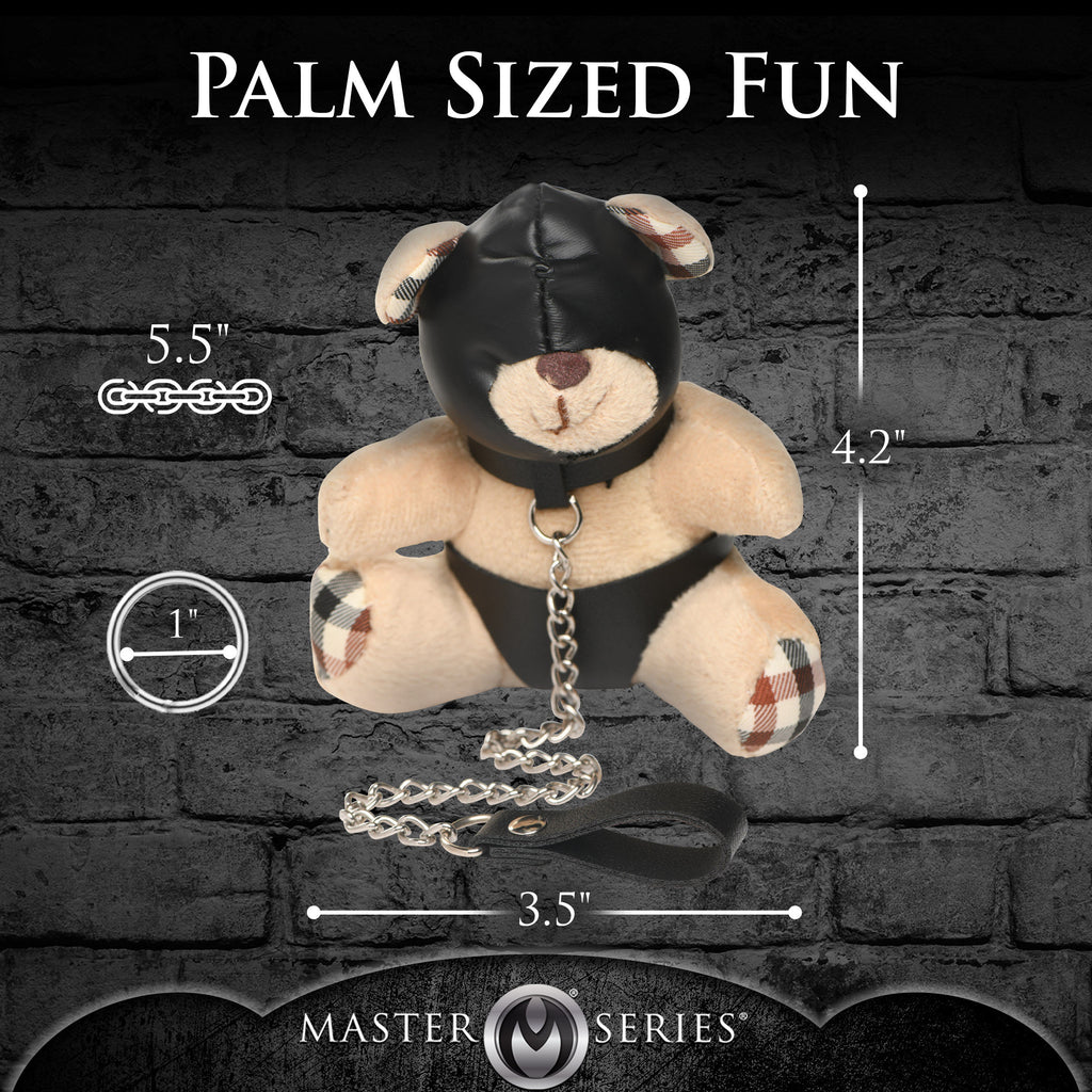 Master Series Teddy Bear Keychain-Hooded