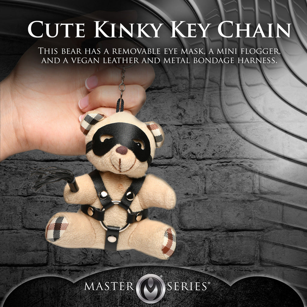 Master Series Teddy Bear Keychain-BDSM