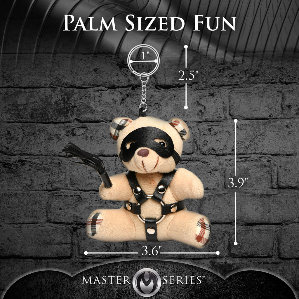 Master Series Teddy Bear Keychain-BDSM