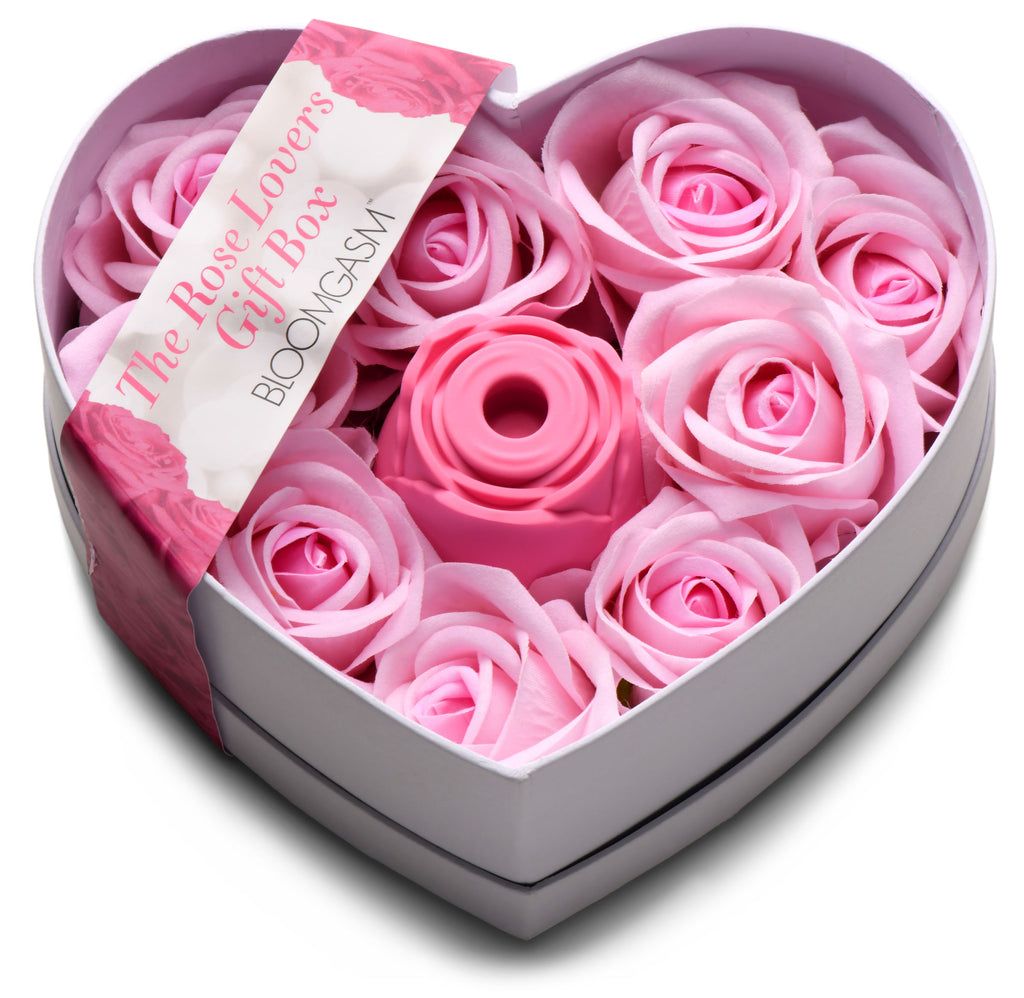 Bloomgasm Sucking Rose Heart Box-Pink