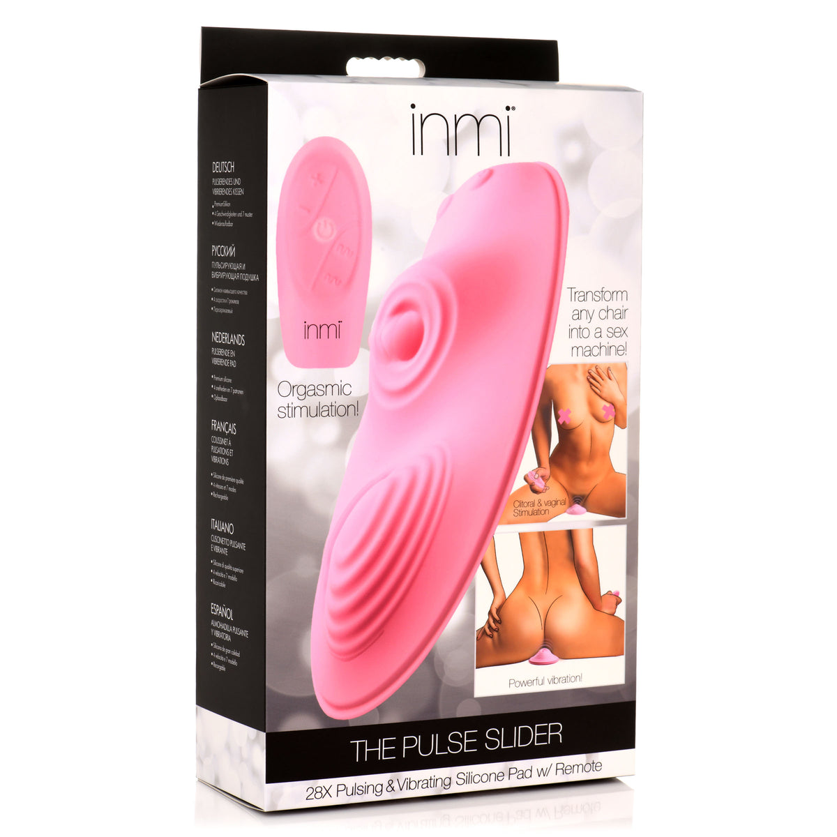 Inmi Pulse Slider Pulsing & Vibrating Slicone Pad