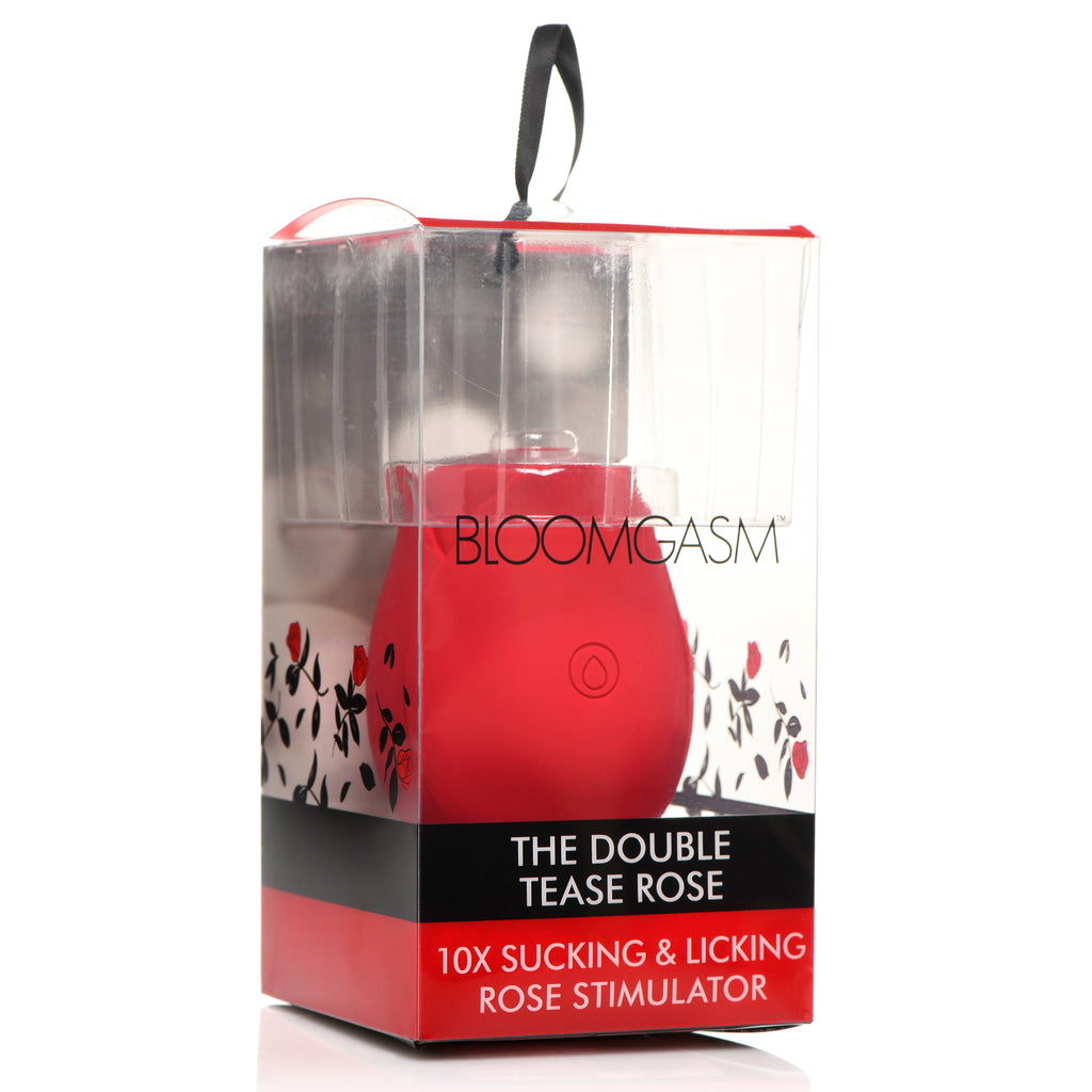 Bloomgasm The Double Tease Rose 10X Suck & Lick