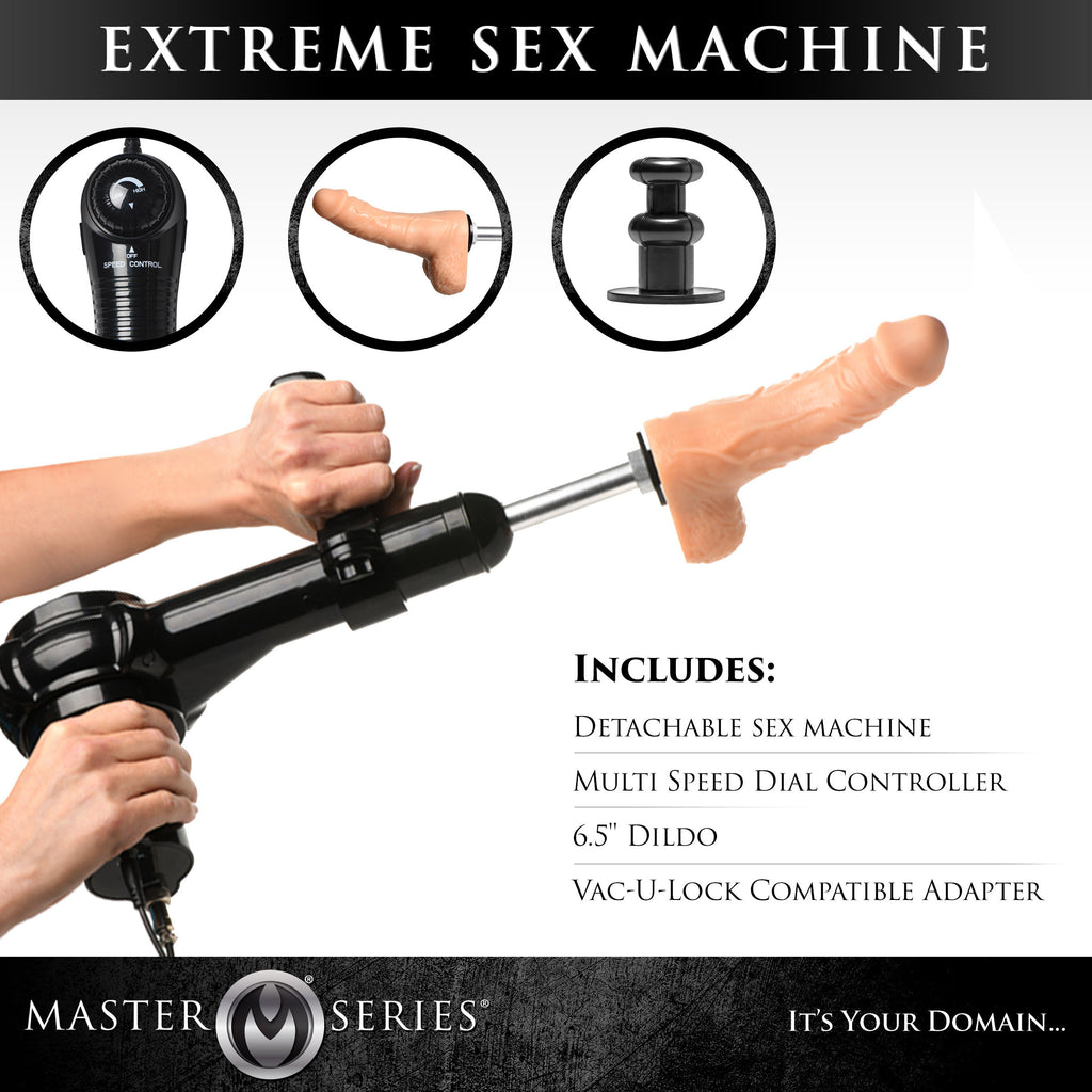 Obedience Chair with Sex Machine