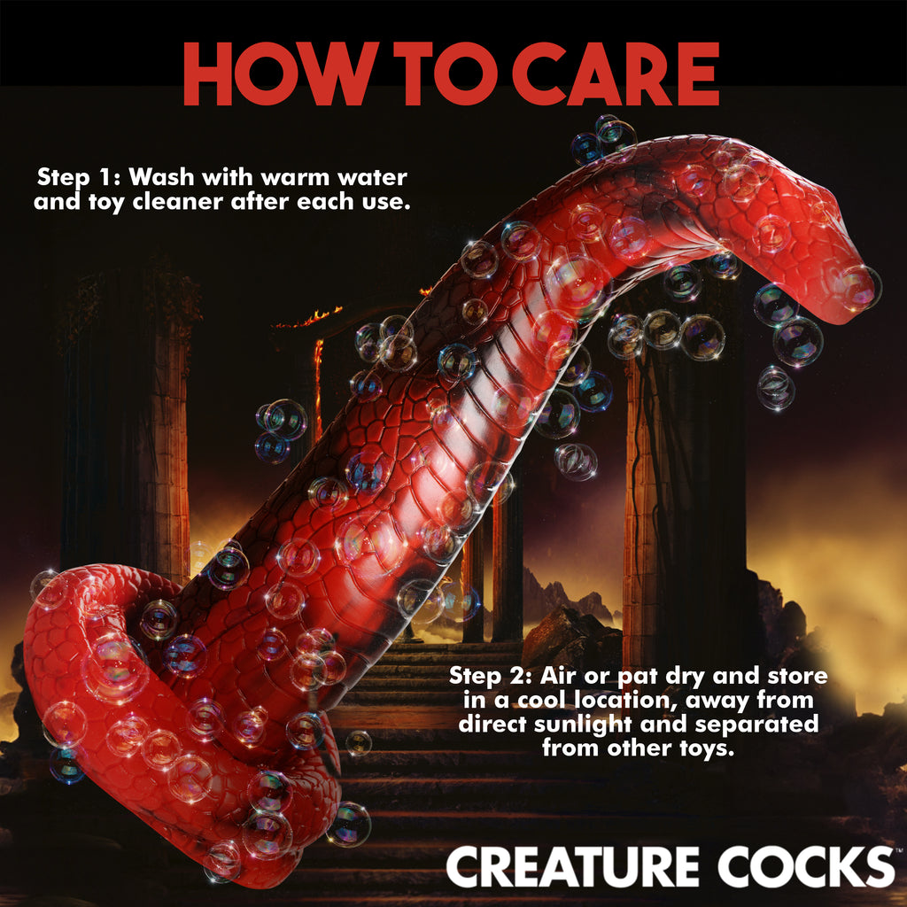 Creature Cocks King Cobra Silicone Dildo 8.5"