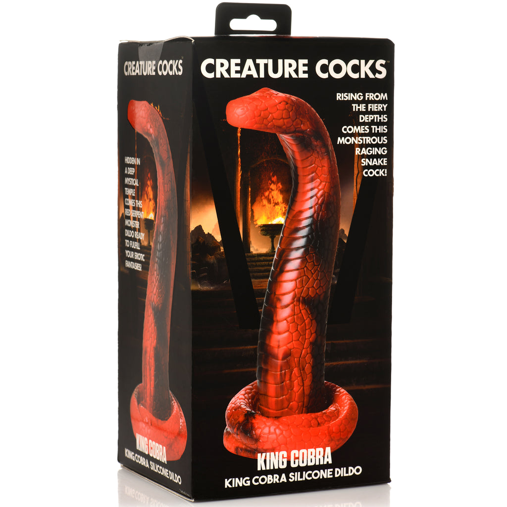 Creature Cocks King Cobra Silicone Dildo 8.5"