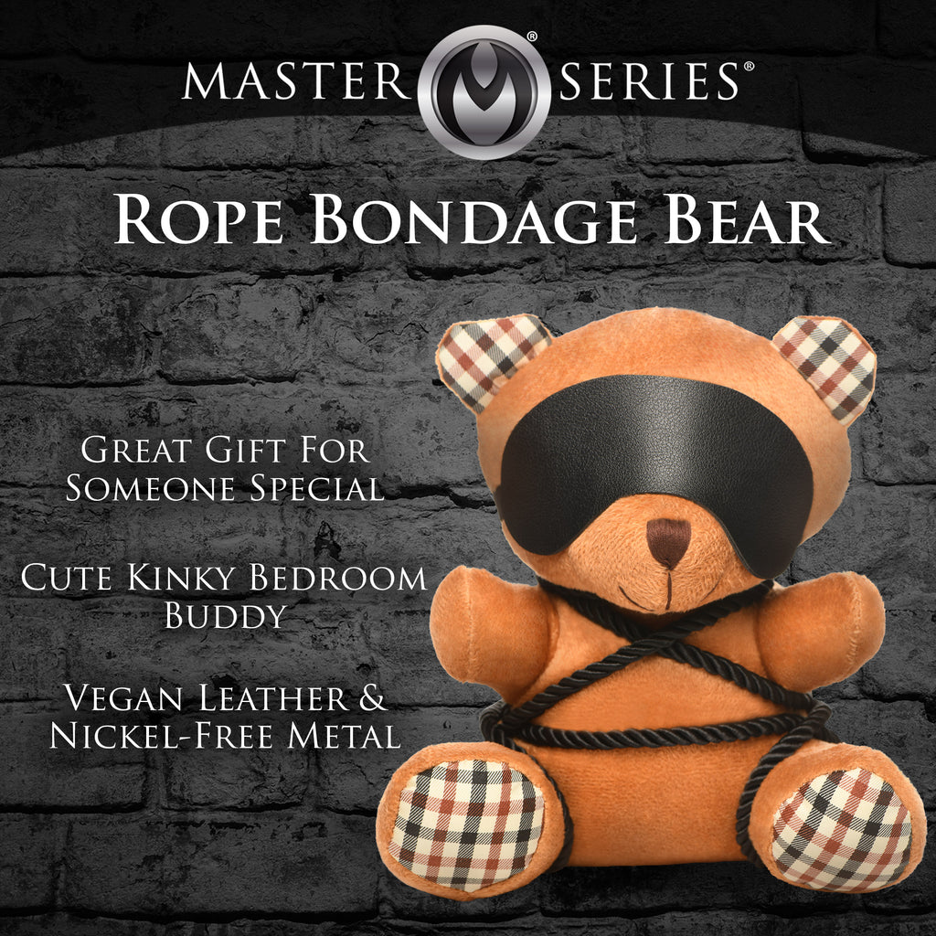 Master Series Rope Teddy Bear Plush