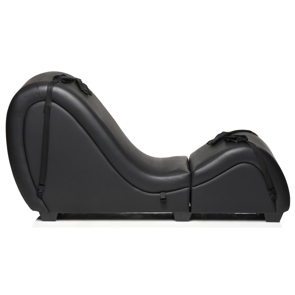 Kinky Couch Detachable Sex Chaise Lounge - Black