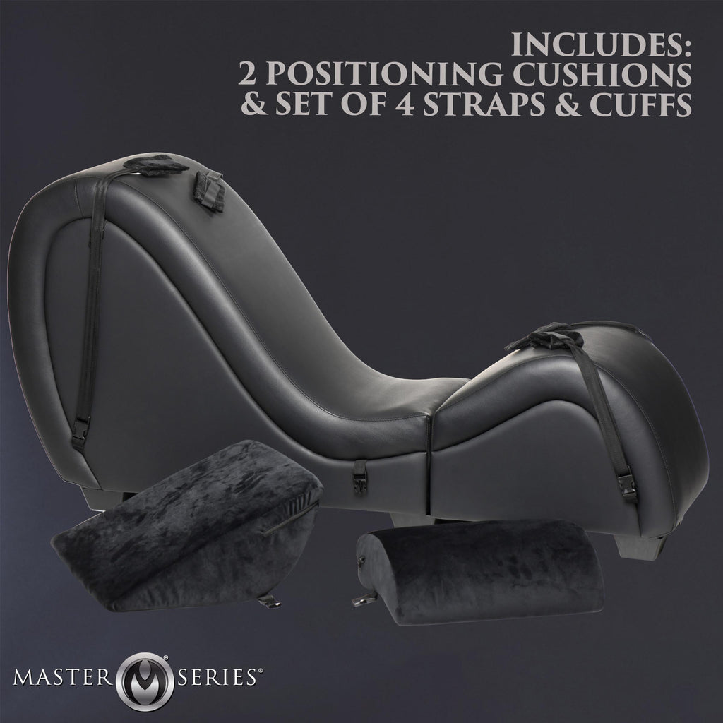 Kinky Couch Detachable Sex Chaise Lounge - Black