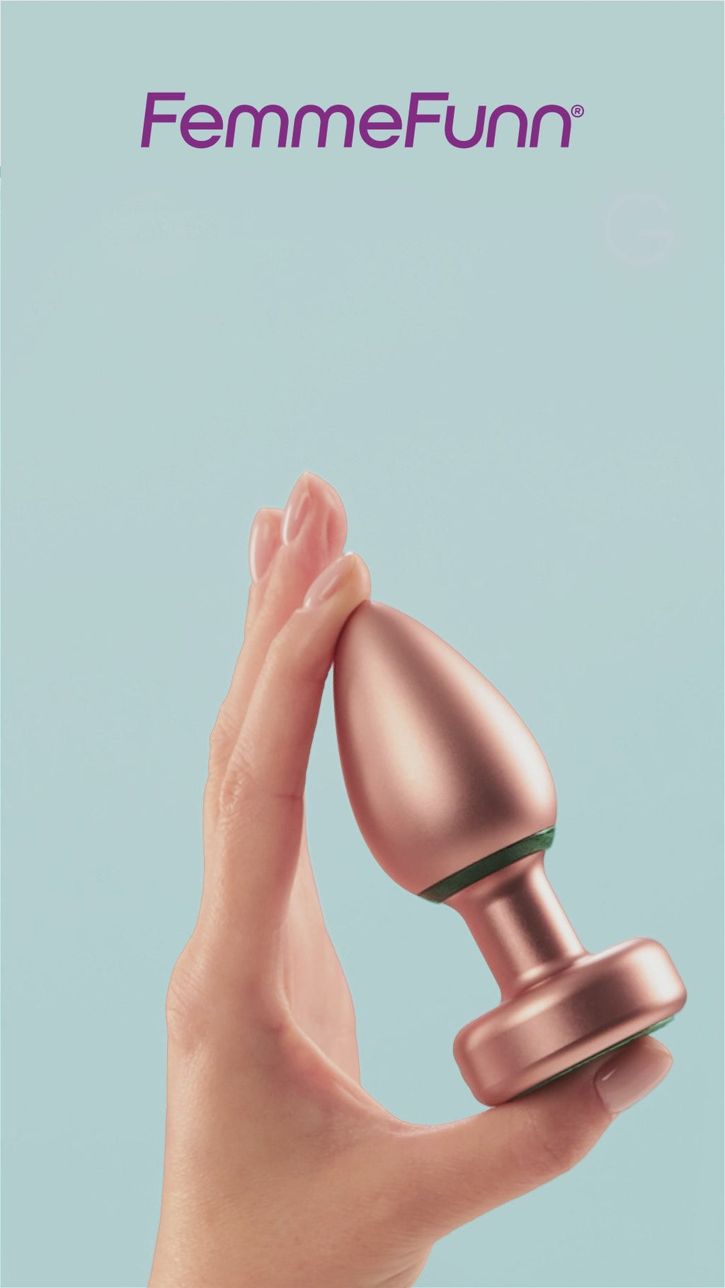 Femme Funn Bougie Plug - Rose Gold