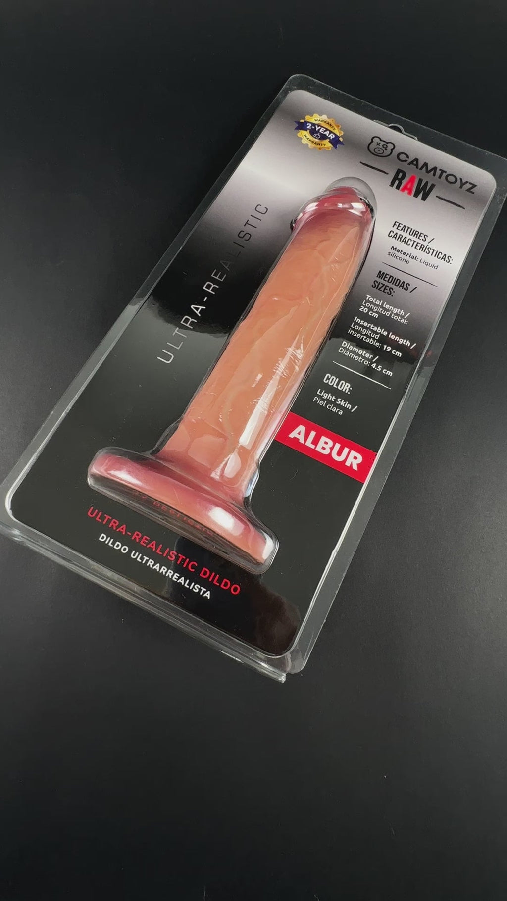 Camtoyz Ultra Realistic Dildo - Albur