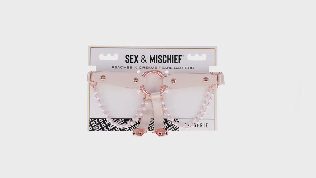 Peaches 'n CreaMe Pearl Garters