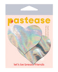 Pastease Hologram Heart - Silver O/S