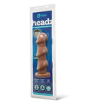 b-Vibe Headz 10.5 Inch Multi-Bulb XXL Dildo with Flared Base