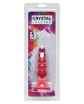 Crystal Jellies 5" Anal Delight - Pink
