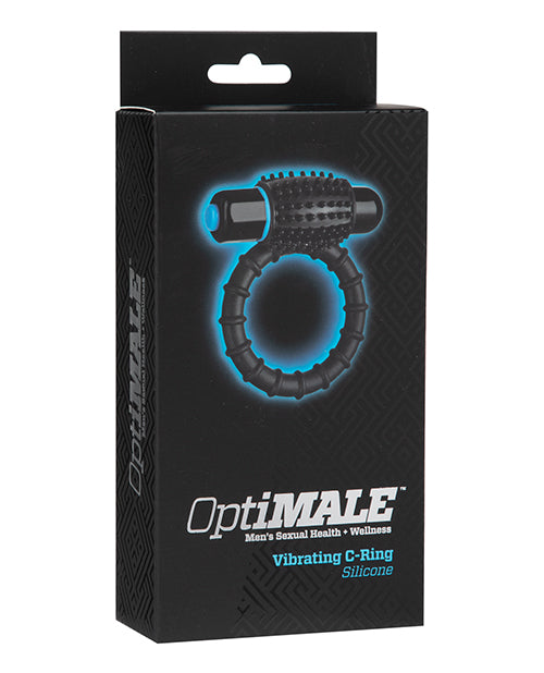 OptiMale Vibrating C Ring - Black