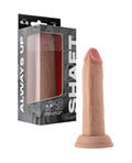 Shaft Model J Flexskin Liquid Silicone 6.5" Dong - Pine