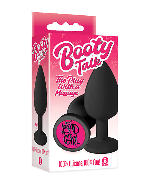The 9's Booty Talk Bad Girl Plug - Black