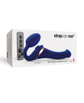 Strap On Me Multi Orgasm Bendable Strapless Strap On Small - Night Blue