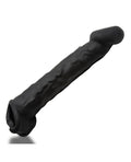Oxballs Muscle Ripped Inner Ribbed Velvet-Smooth Cocksheath - Special Edition Black