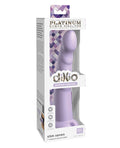Dillio Platinum 7" Slim Seven Silicone Dildo - Purple