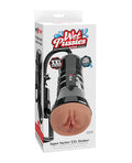 PDX Extreme Wet Pussies Super Sucker XXL Stroker - Brown