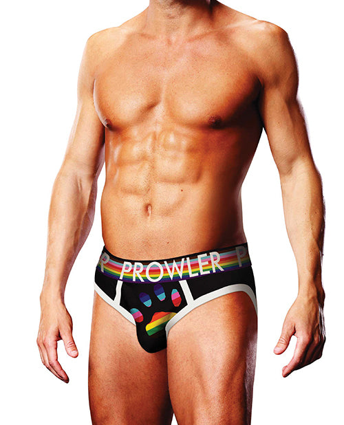 Prowler Oversized Paw Brief - Black/Multi LG