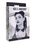Sex & Mischief Heartbound Lace Day Collar